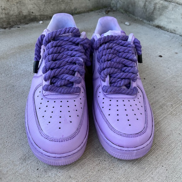 CUSTOM PURPLE AIR FORCE 1 - Picture 1 of 6